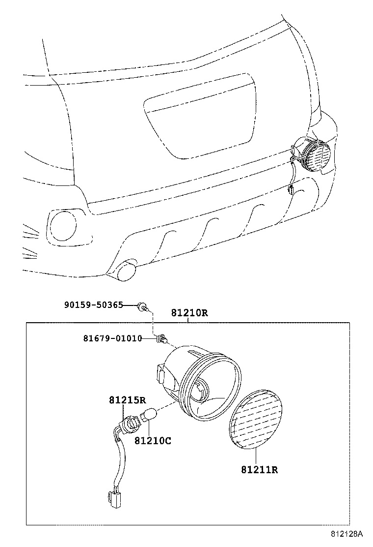 VOLTZ |  REAR FOG LAMP