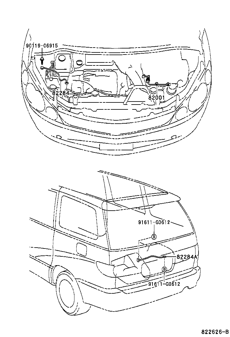  ESTIMA HYBRID |  WIRING CLAMP