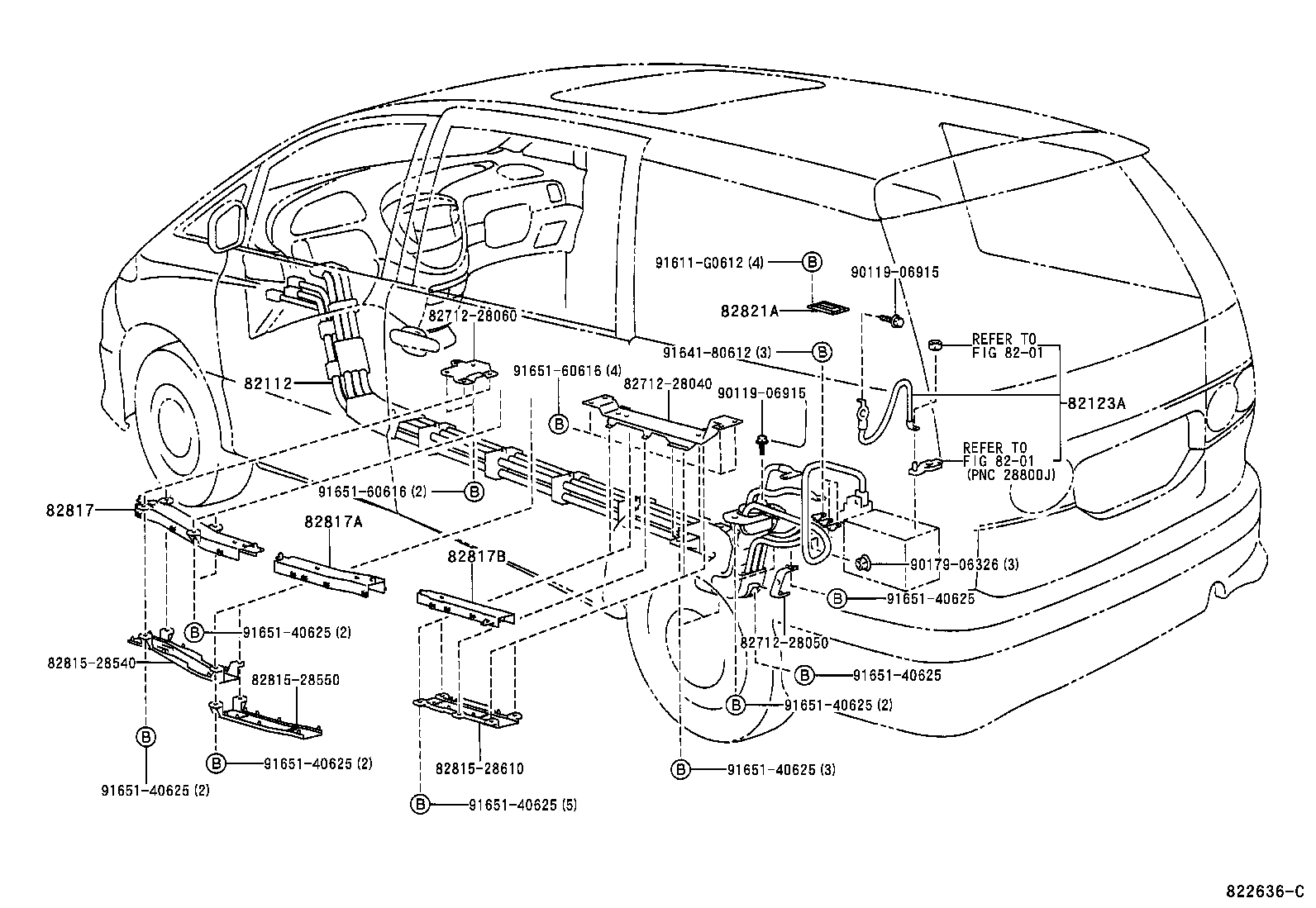  ESTIMA HYBRID |  WIRING CLAMP