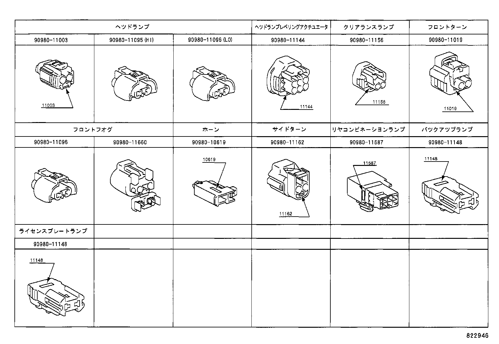  PRONARD |  WIRING CLAMP