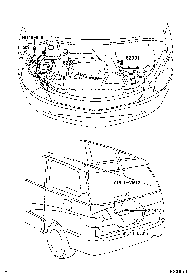  ESTIMA HYBRID |  WIRING CLAMP