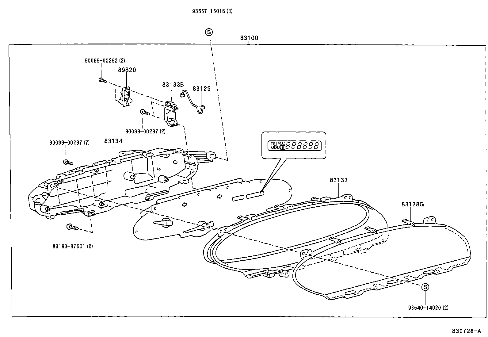  ESTIMA HYBRID |  METER