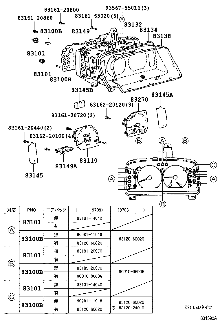  DYNA 150 TOYOACE G15 |  METER