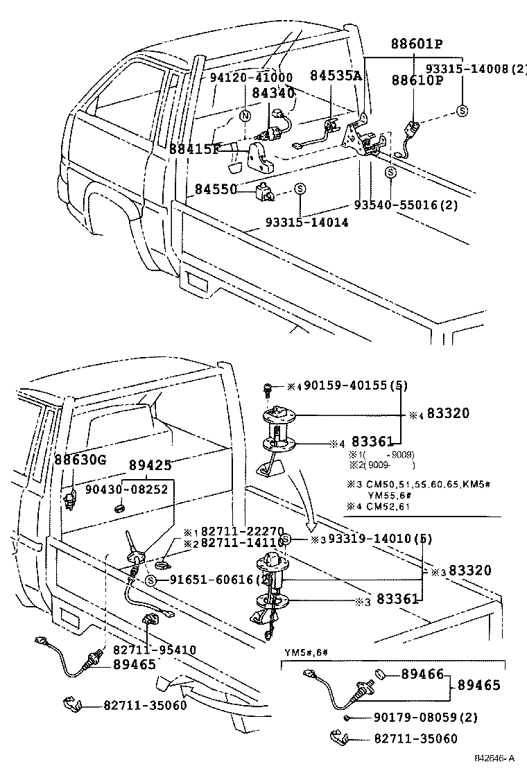  LITE TOWNACE TRUCK |  SWITCH RELAY COMPUTER