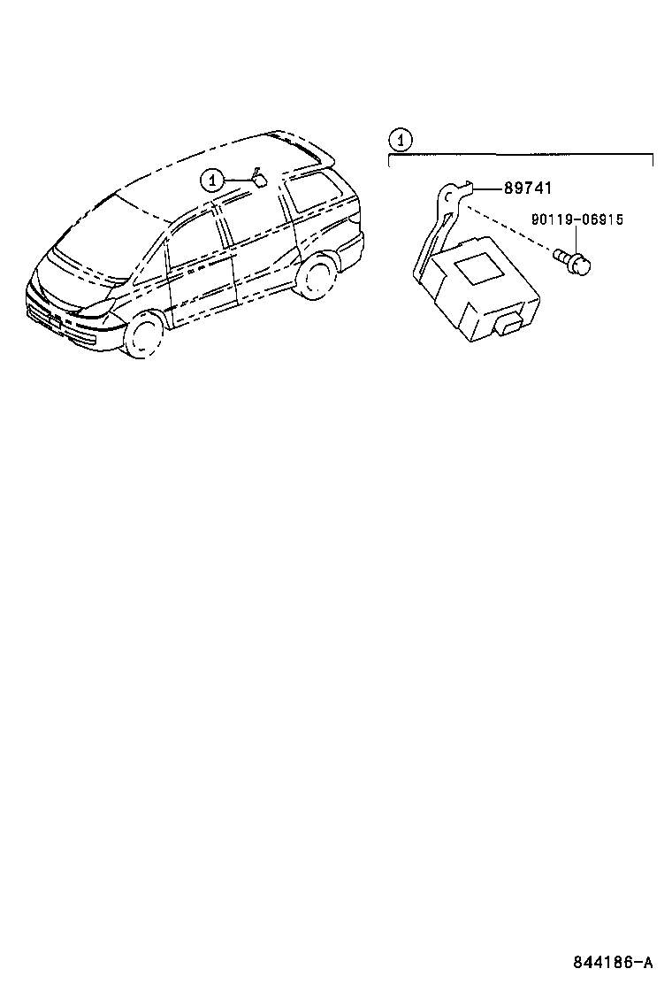  ESTIMA HYBRID |  WIRELESS DOOR LOCK
