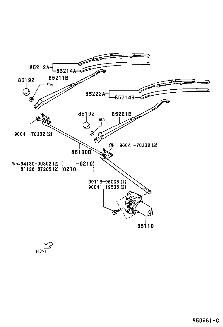  DUET |  WINDSHIELD WIPER