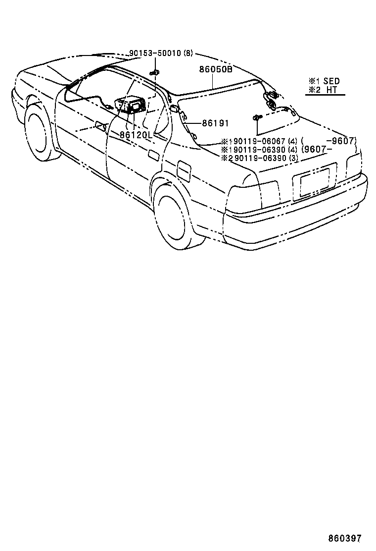  CAMRY VISTA |  NAVIGATION FRONT MONITOR DISPLAY