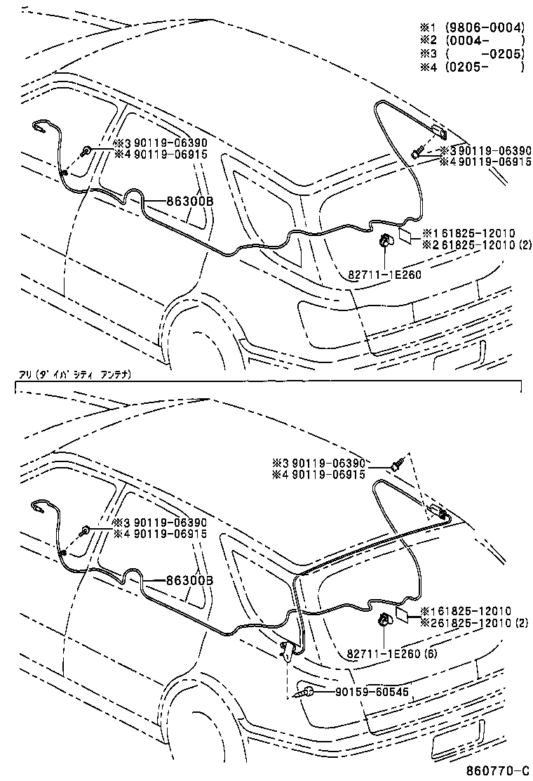  VISTA VISTA ARDEO |  ANTENNA