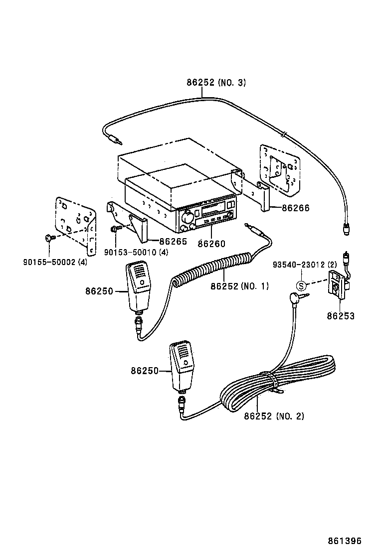  HIACE REGIUSACE |  RADIO RECEIVER AMPLIFIER CONDENSER