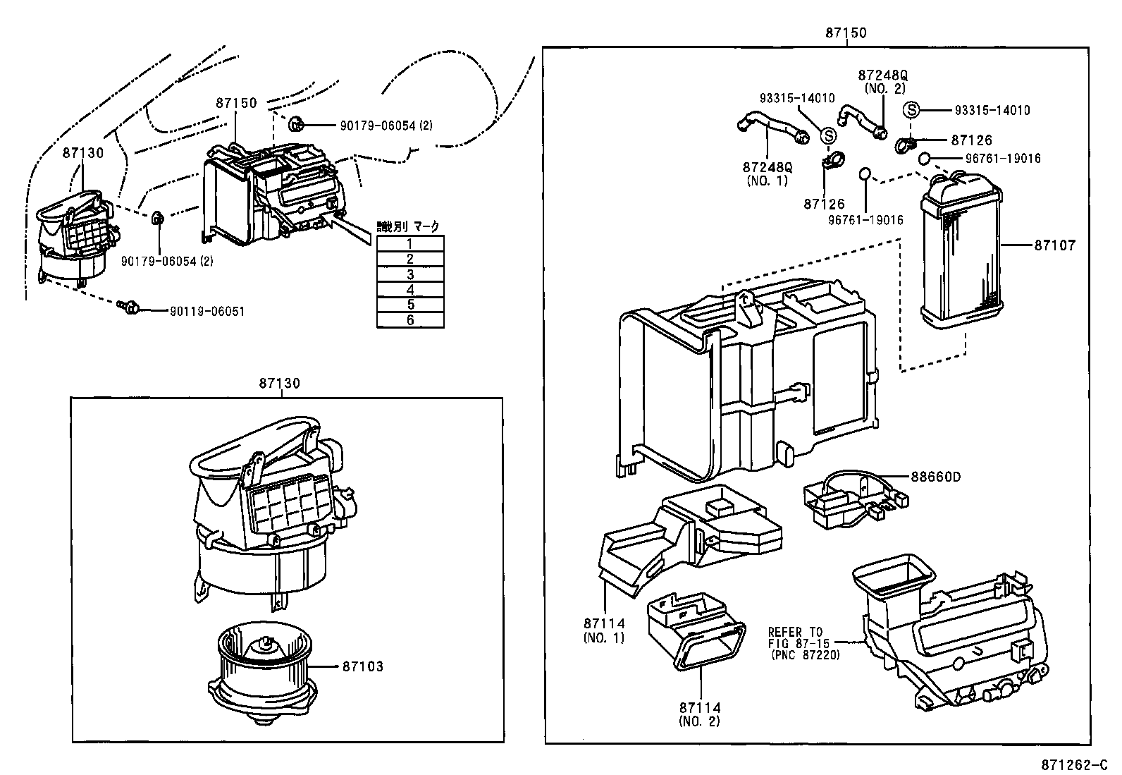  RAUM |  HEATING AIR CONDITIONING HEATER UNIT BLOWER