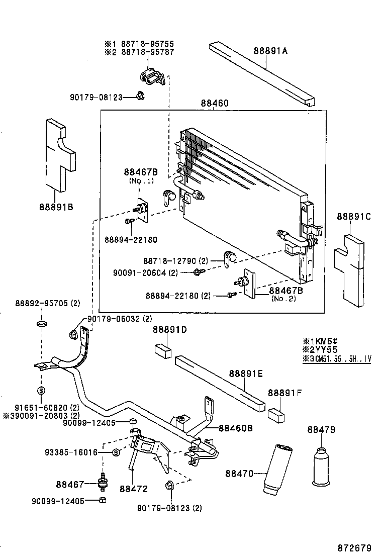  LITE TOWNACE TRUCK |  HEATING AIR CONDITIONING COOLER PIPING