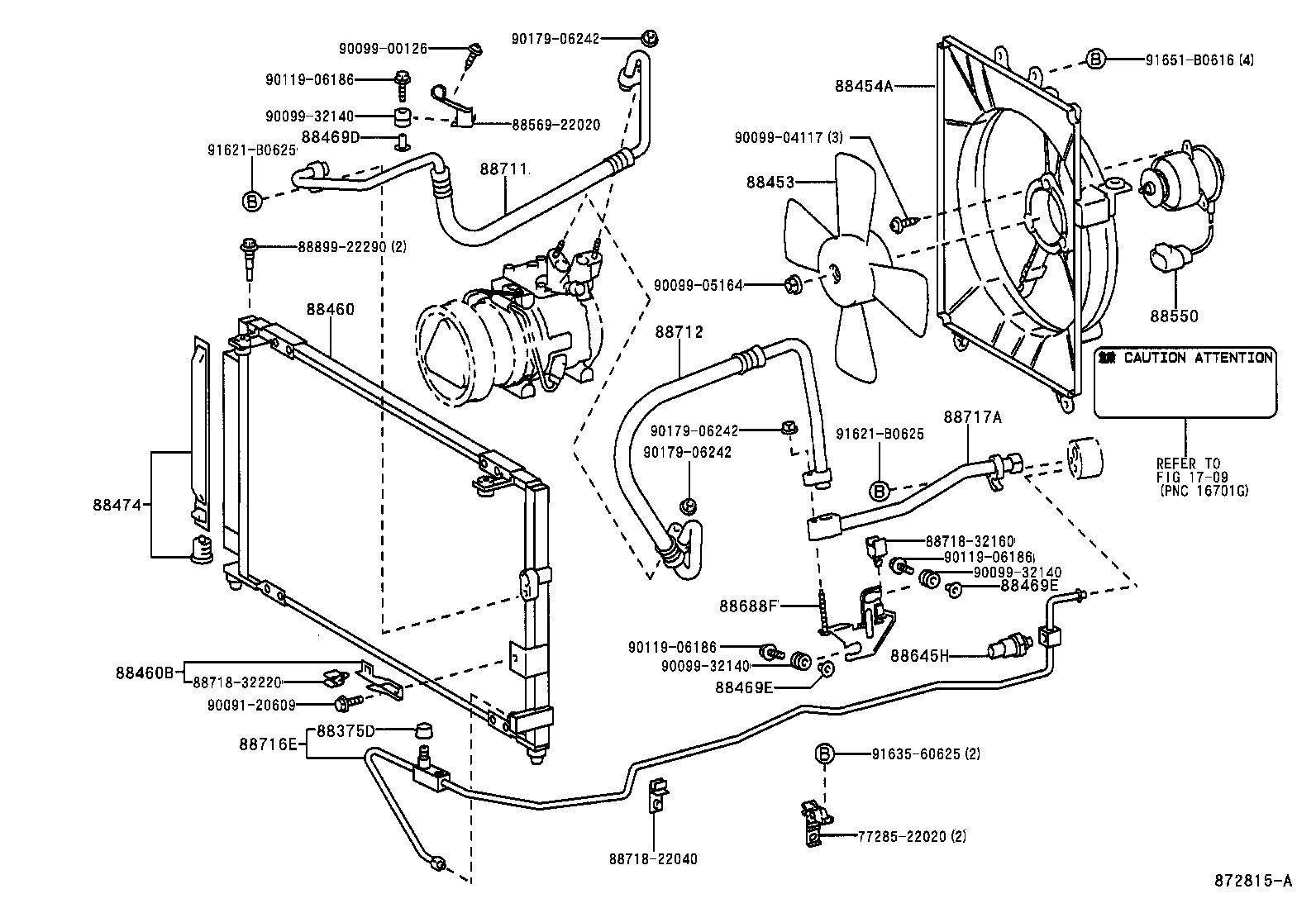  CHASER |  HEATING AIR CONDITIONING COOLER PIPING