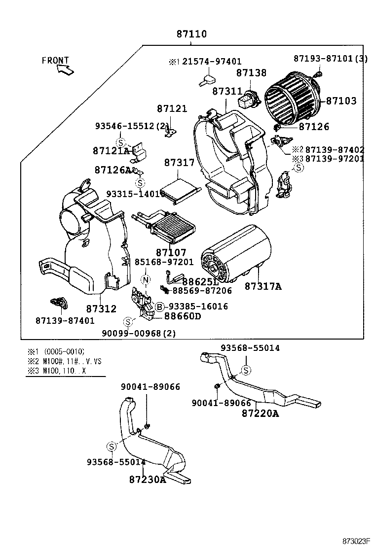  DUET |  HEATING AIR CONDITIONING HEATER UNIT BLOWER