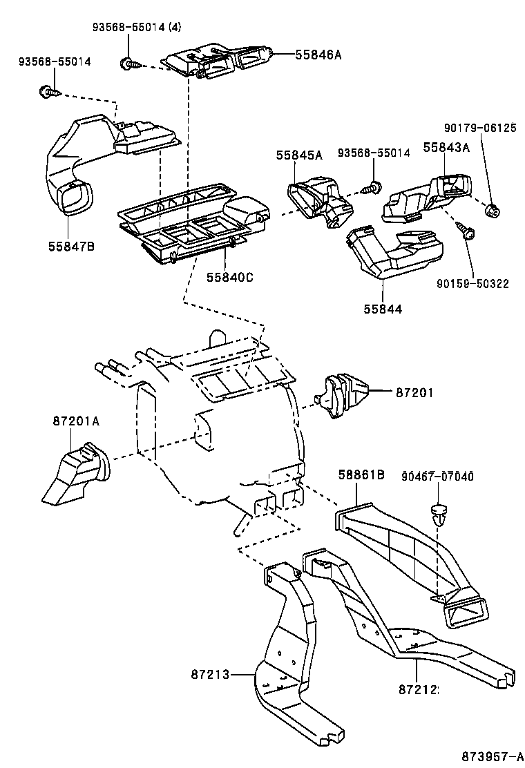  PRONARD |  HEATING AIR CONDITIONING CONTROL AIR DUCT