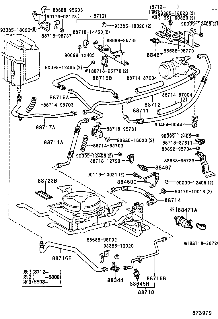  LITE TOWNACE TRUCK |  HEATING AIR CONDITIONING COOLER PIPING
