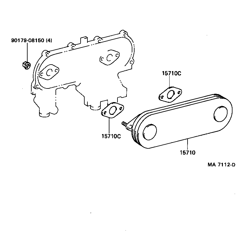  CROWN |  ENGINE OIL COOLER