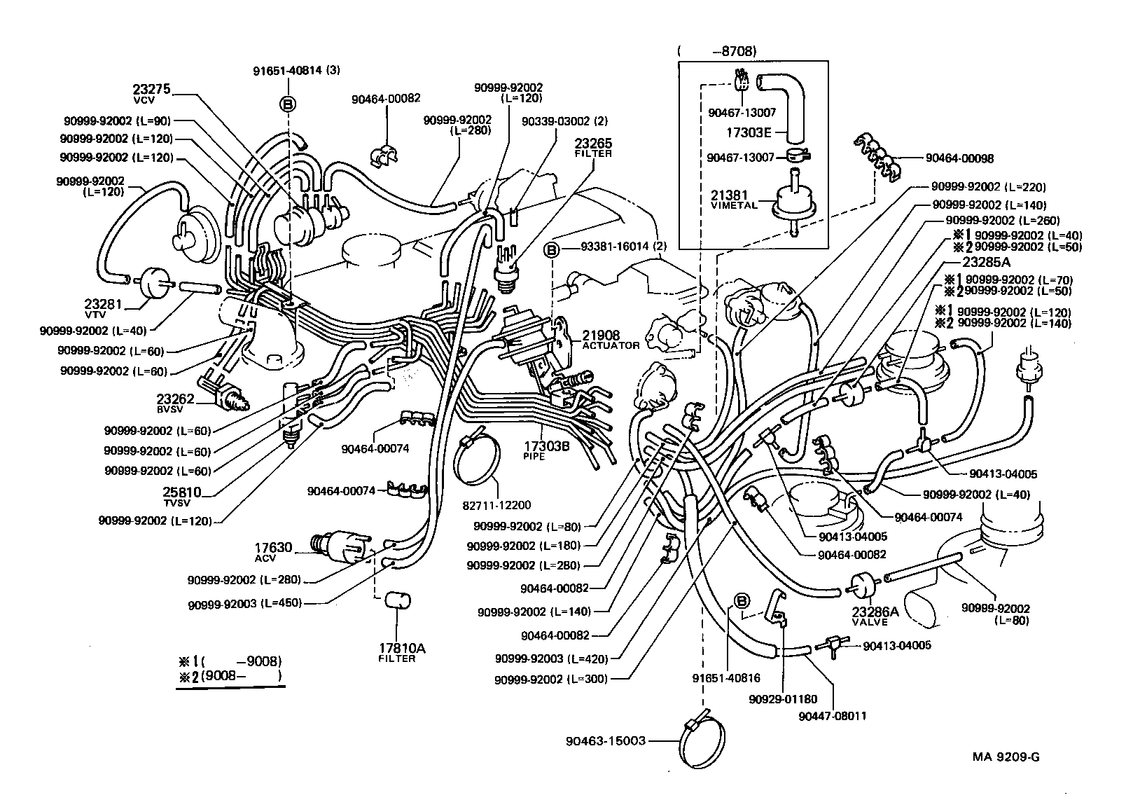  LITE TOWNACE TRUCK |  VACUUM PIPING