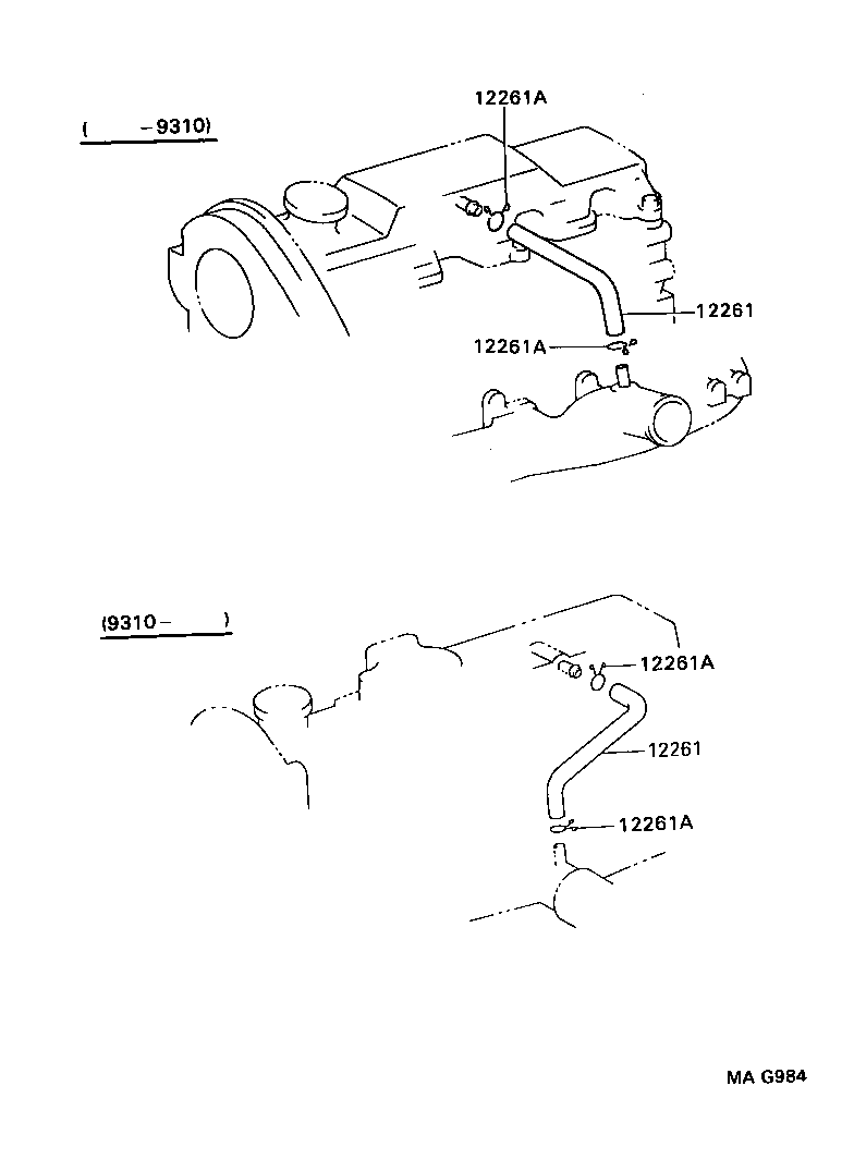  LITE TOWNACE TRUCK |  VENTILATION HOSE