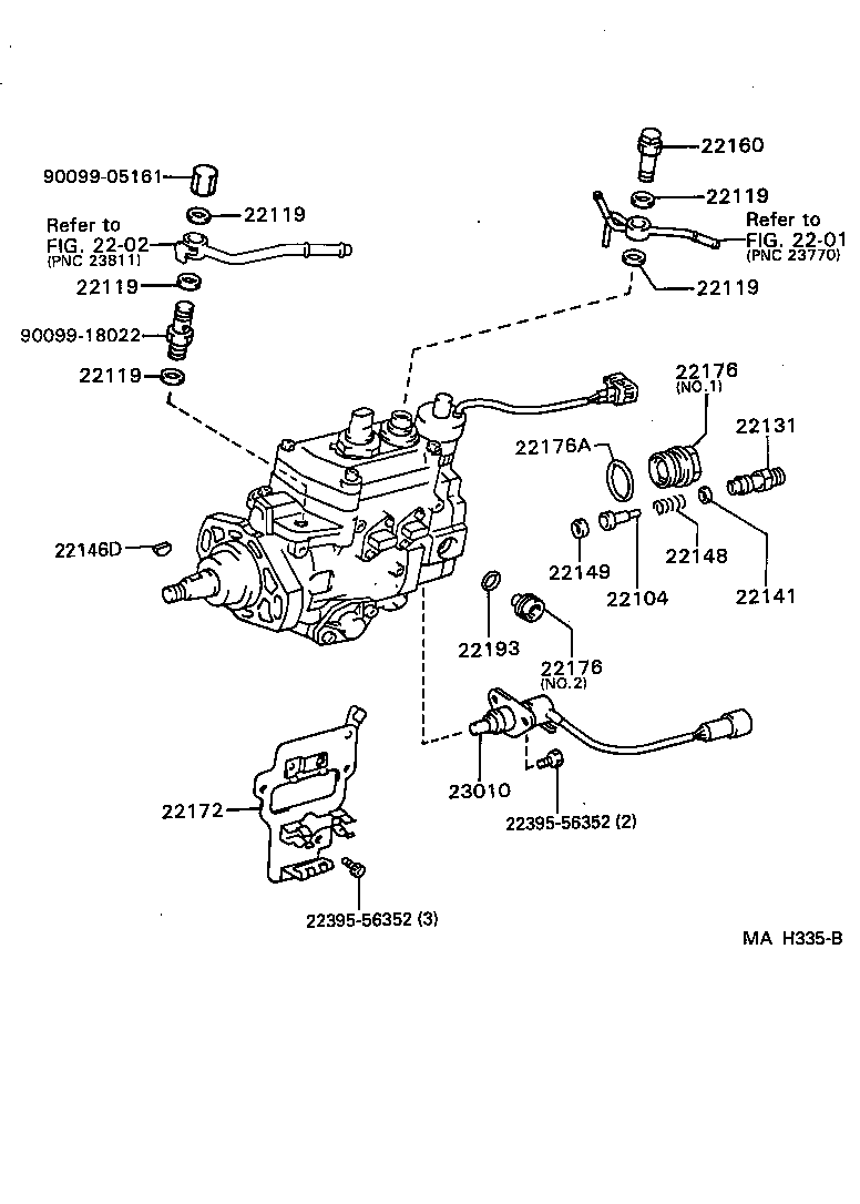  CROWN |  INJECTION PUMP BODY