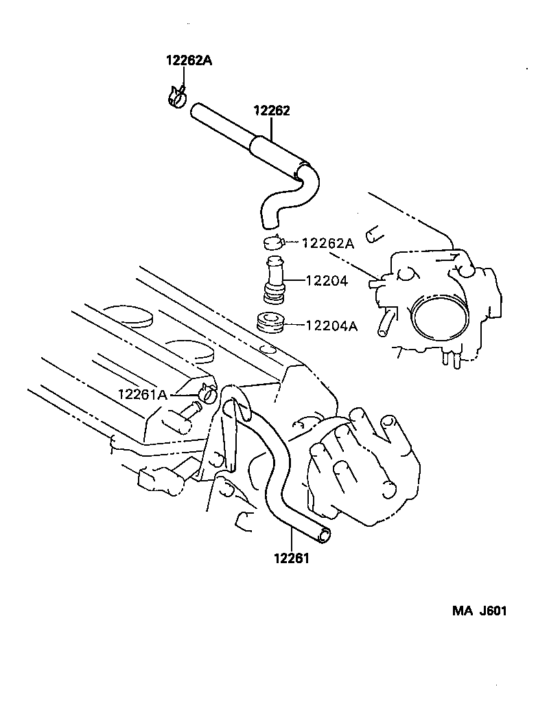  CELICA |  VENTILATION HOSE