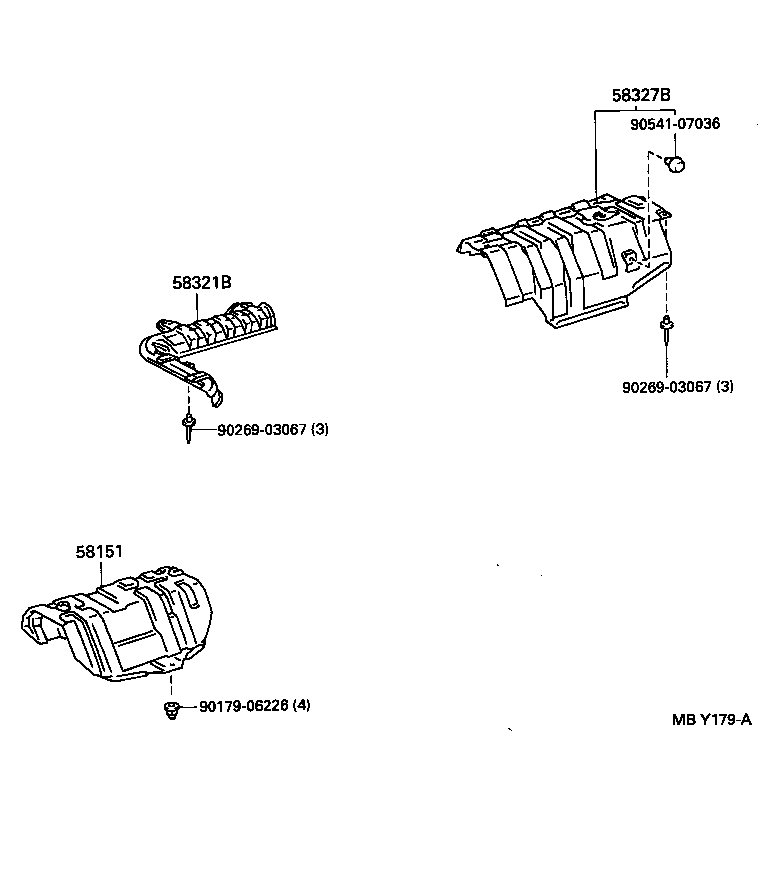  CAMRY VISTA |  FLOOR INSULATOR