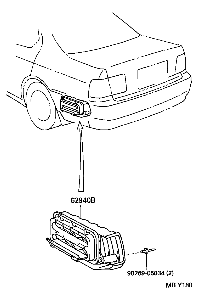  CAMRY VISTA |  ROOF SIDE VENTILATOR