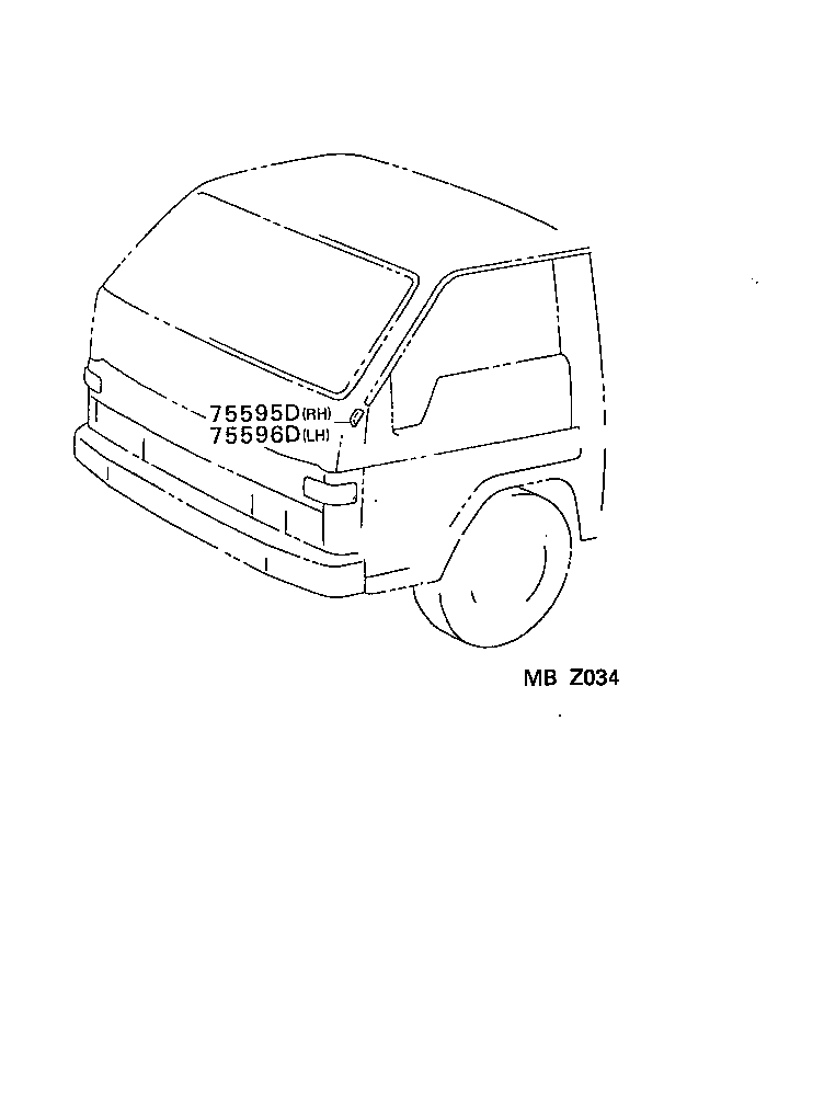  DYNA 150 TOYOACE G15 |  MOULDING