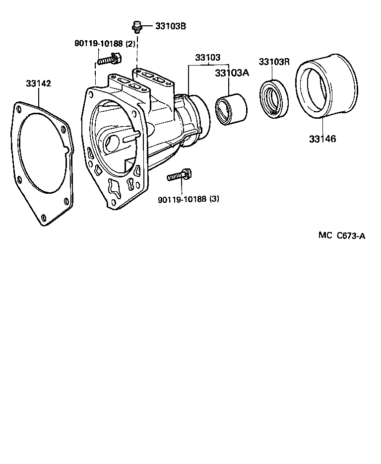  LITE TOWNACE TRUCK |  EXTENSION HOUSING MTM