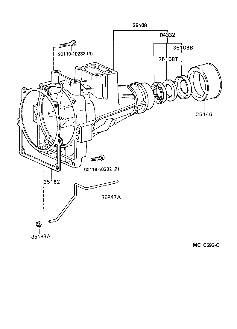  LITE TOWNACE TRUCK |  EXTENSION HOUSING ATM