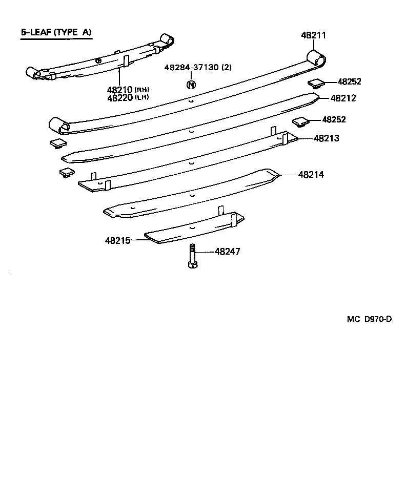  LITE TOWNACE TRUCK |  REAR SPRING SHOCK ABSORBER