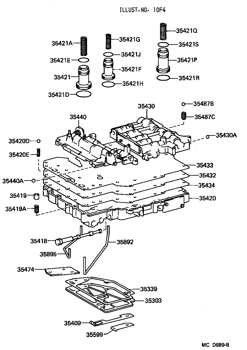  LITE TOWNACE TRUCK |  VALVE BODY OIL STRAINER ATM