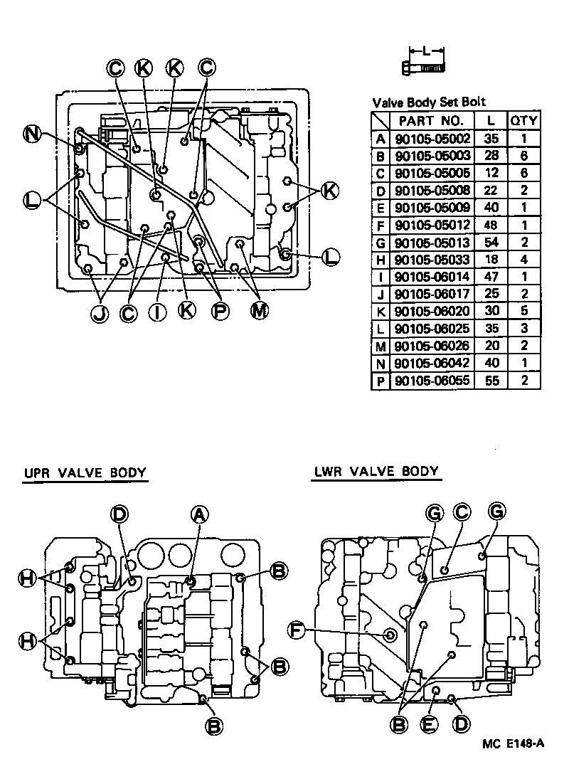  LITE TOWNACE TRUCK |  VALVE BODY OIL STRAINER ATM