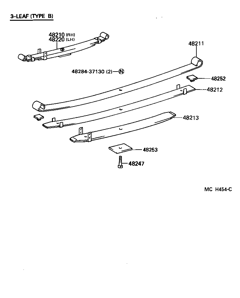  LITE TOWNACE TRUCK |  REAR SPRING SHOCK ABSORBER