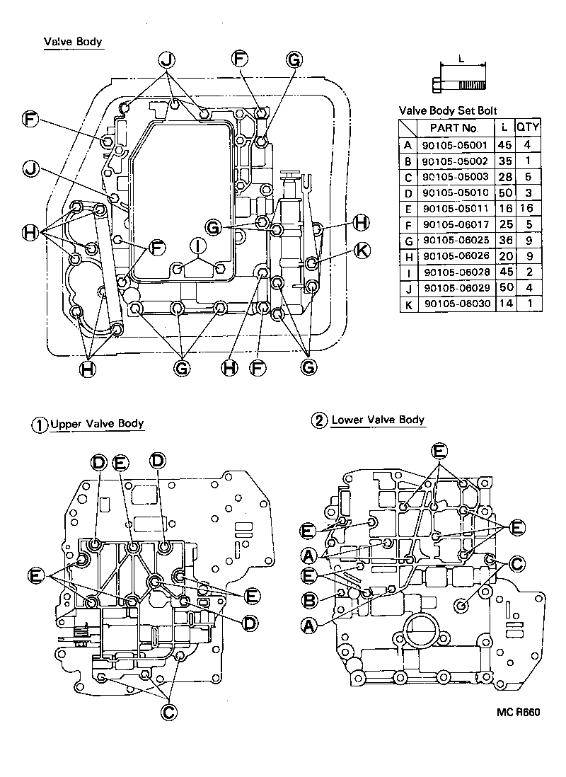  CAMRY VISTA |  VALVE BODY OIL STRAINER ATM