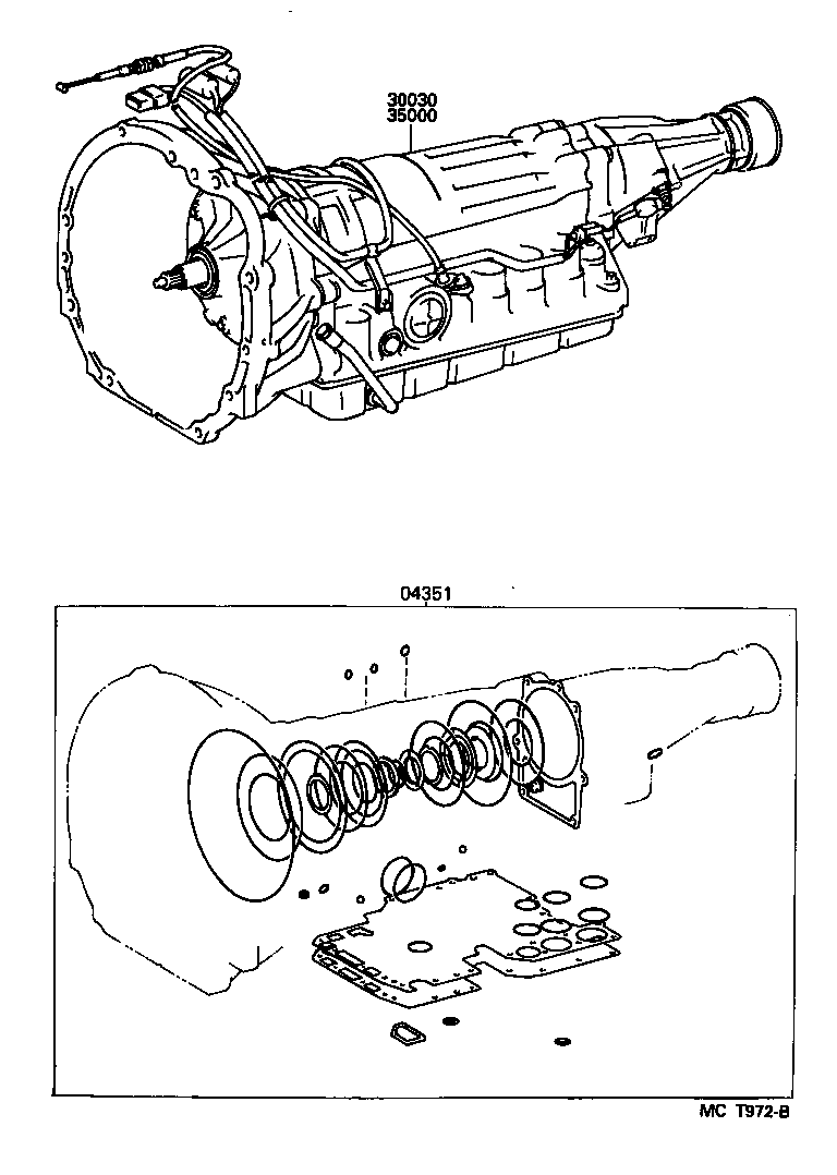  ORIGIN |  TRANSAXLE OR TRANSMISSION ASSY GASKET KIT ATM