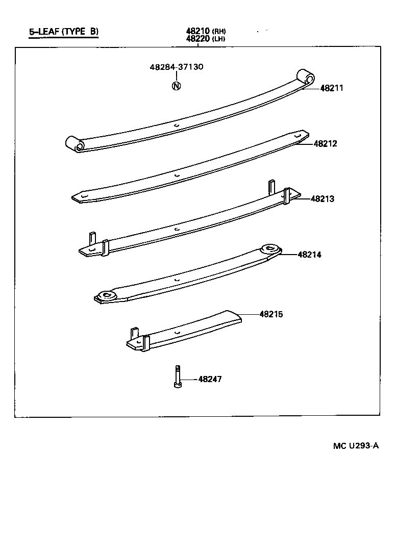  LITE TOWNACE TRUCK |  REAR SPRING SHOCK ABSORBER