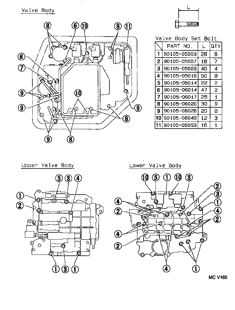  STARLET |  VALVE BODY OIL STRAINER ATM