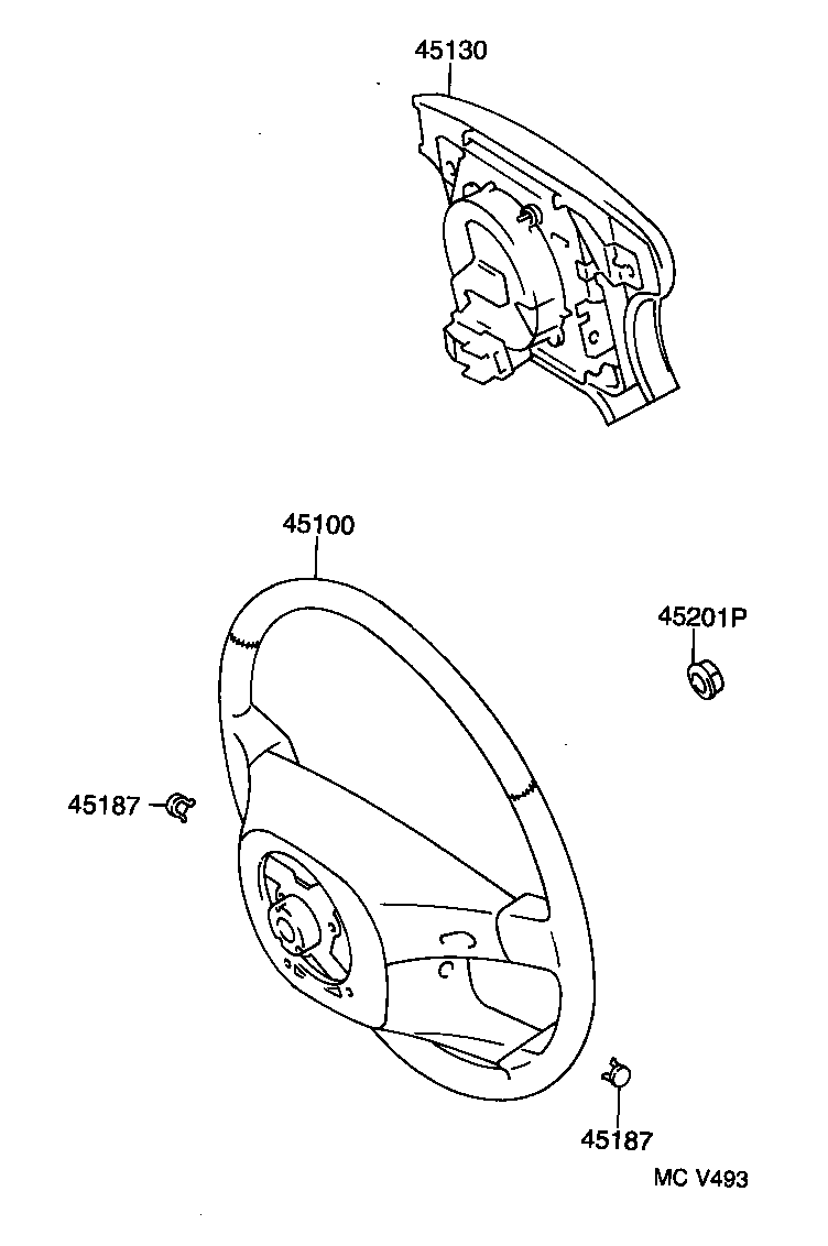  CAMRY VISTA |  STEERING WHEEL