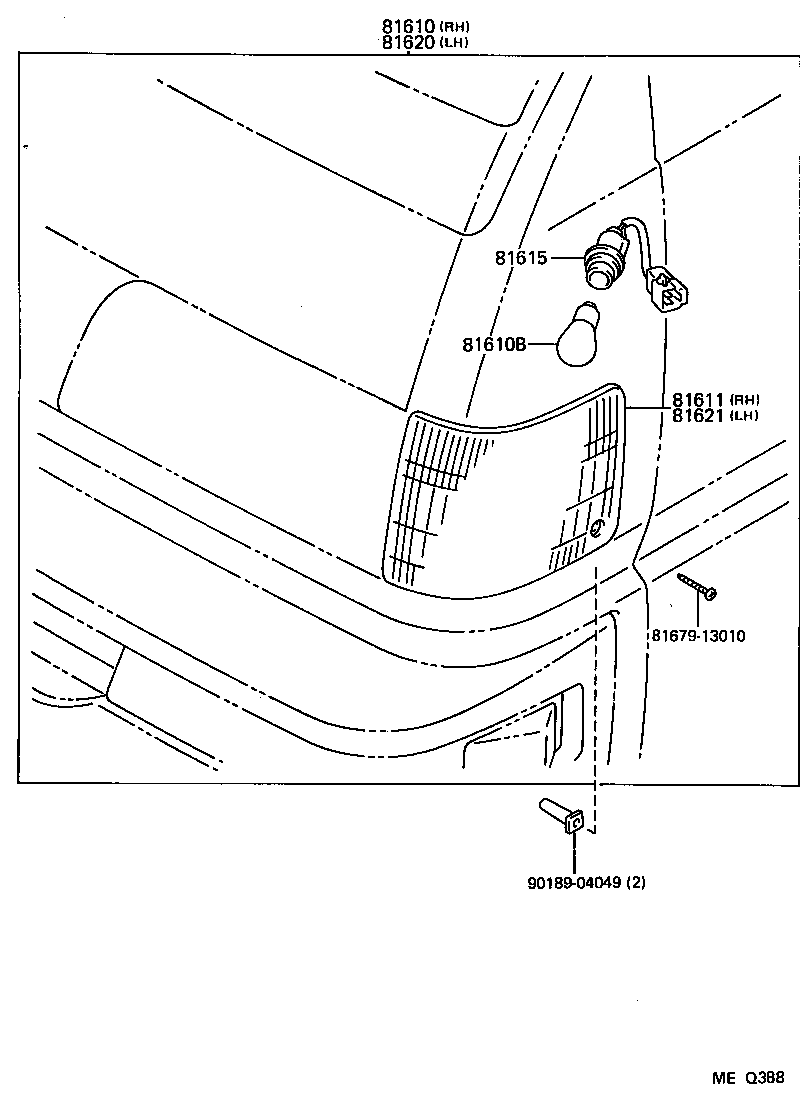  LITE TOWNACE TRUCK |  FRONT CLEARANCE LAMP