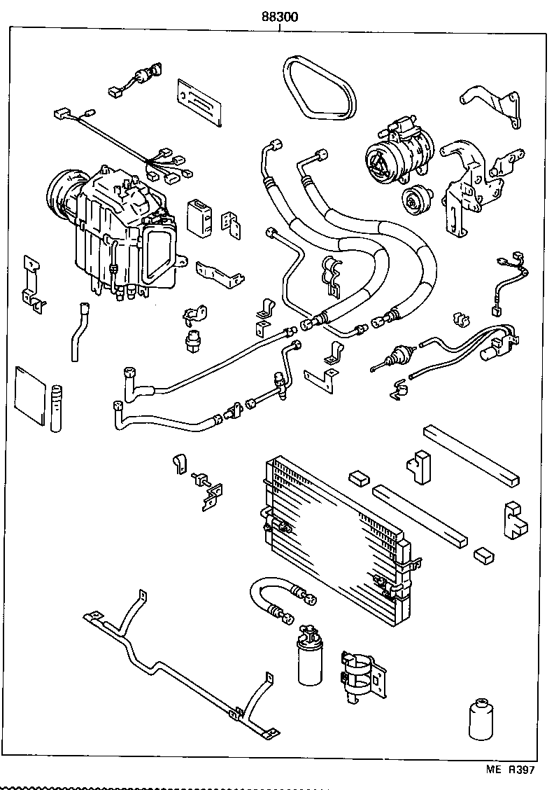  LITE TOWNACE TRUCK |  HEATING AIR CONDITIONING SET