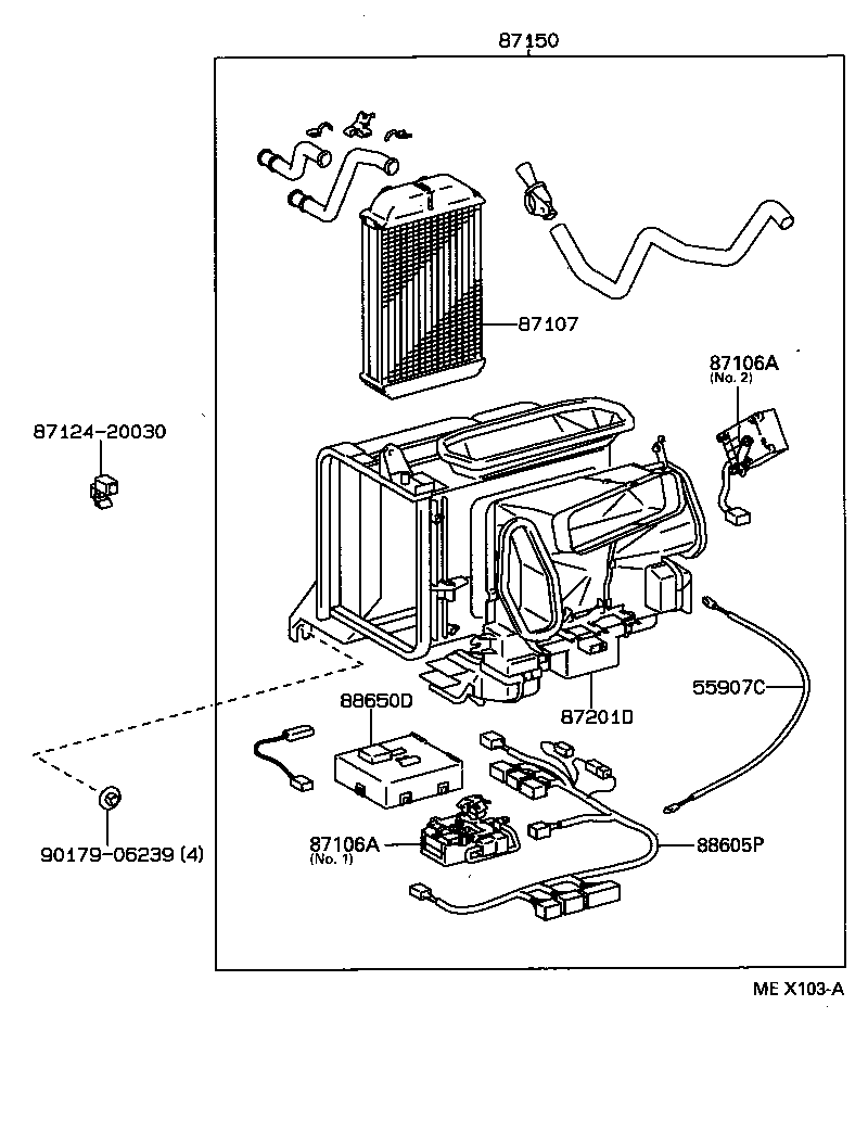  CURREN |  HEATING AIR CONDITIONING HEATER UNIT BLOWER