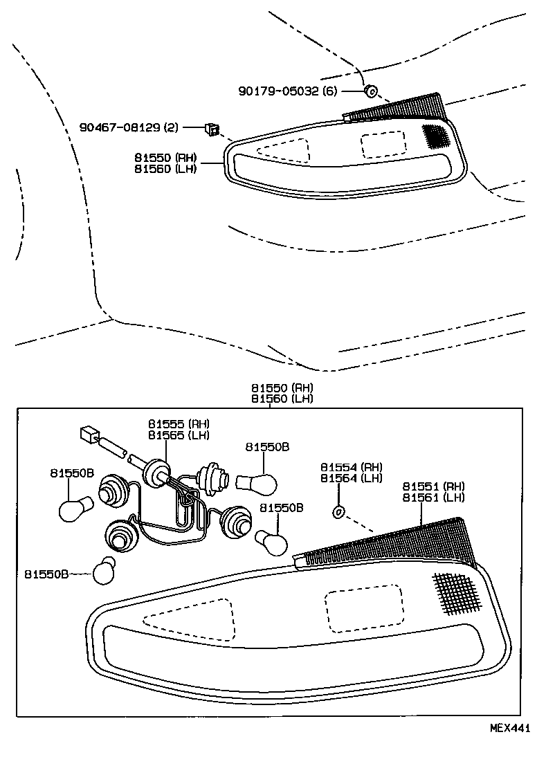  CURREN |  REAR COMBINATION LAMP