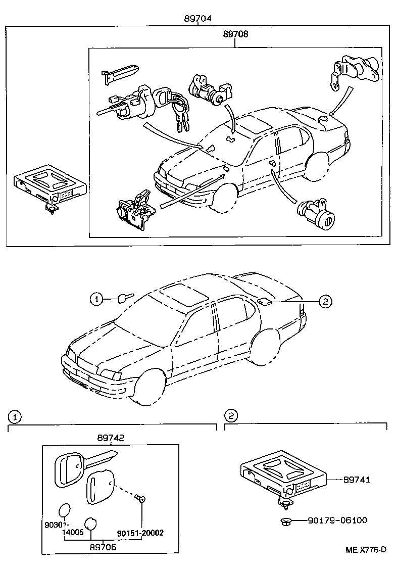  CAMRY VISTA |  WIRELESS DOOR LOCK
