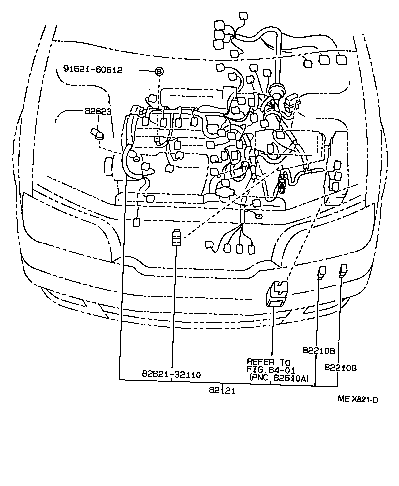  CAMRY VISTA |  WIRING CLAMP