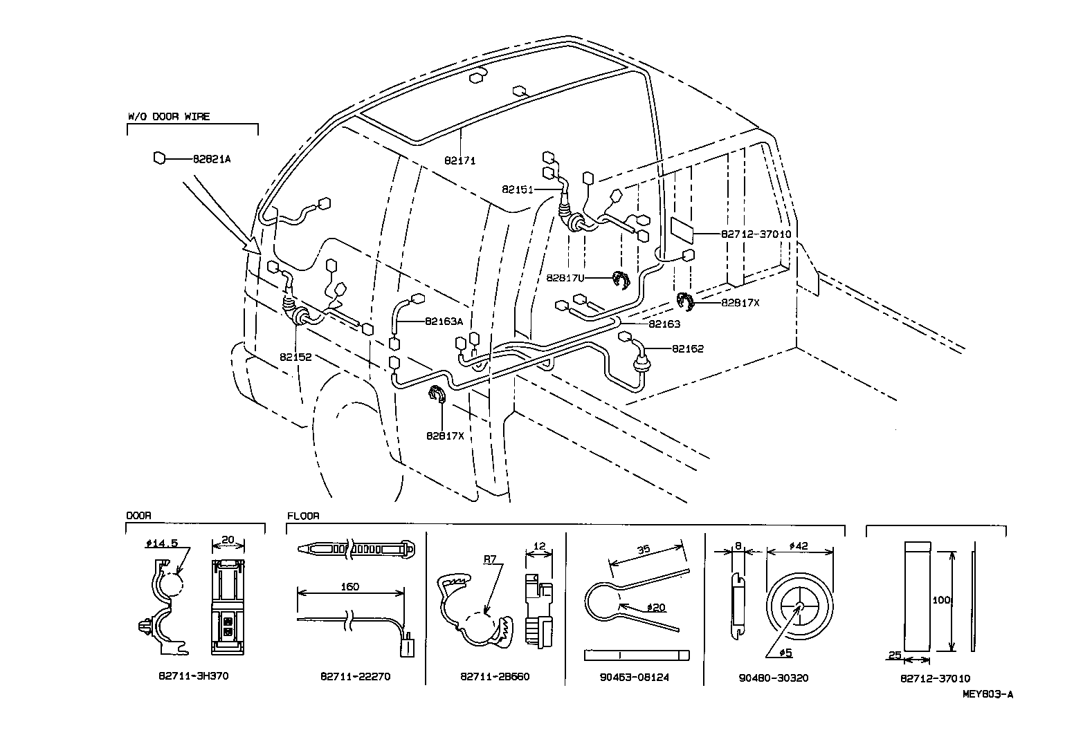  DYNA 150 TOYOACE G15 |  WIRING CLAMP