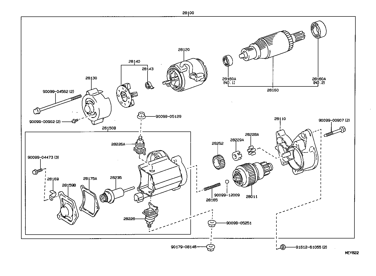  DYNA 150 TOYOACE G15 |  STARTER