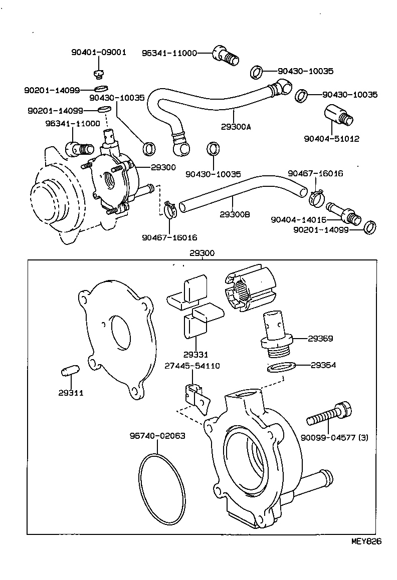  DYNA 150 TOYOACE G15 |  VACUUM PUMP