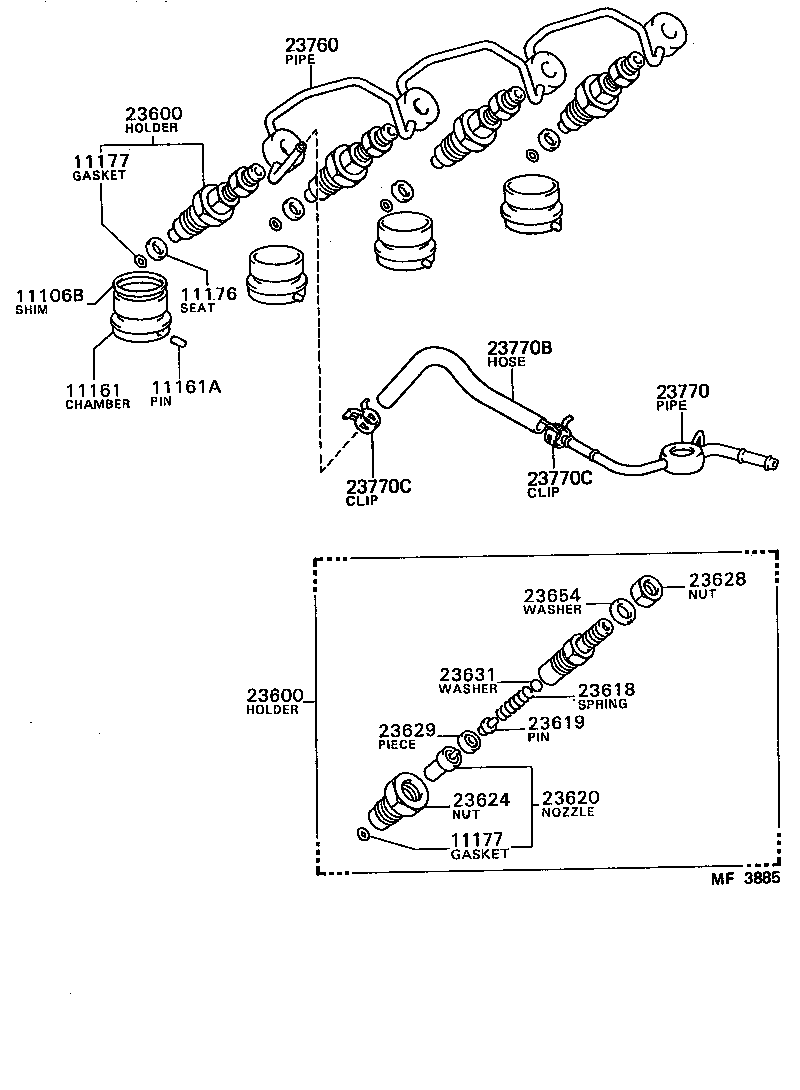  LITE TOWNACE TRUCK |  INJECTION NOZZLE