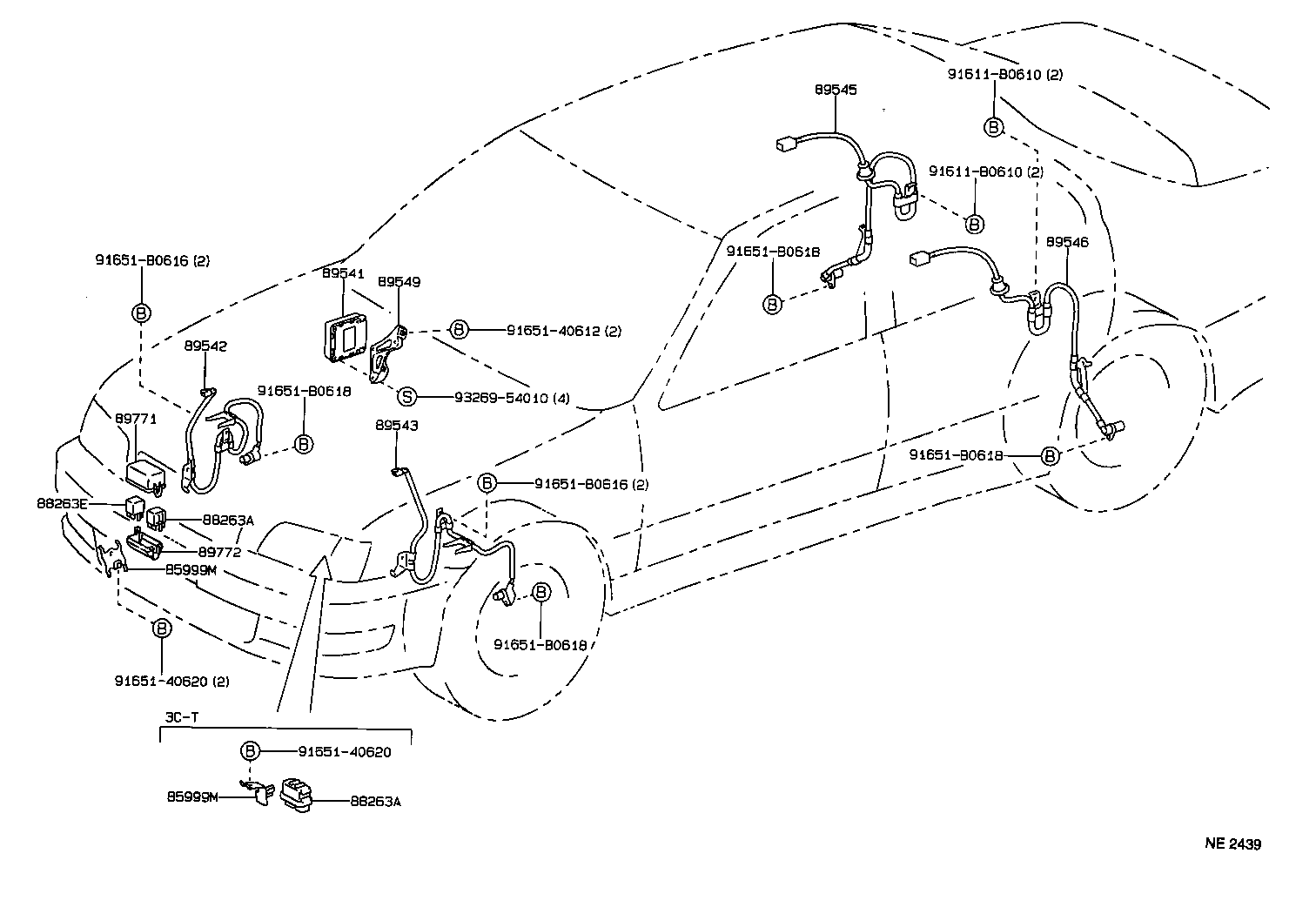  CAMRY VISTA |  ABS VSC