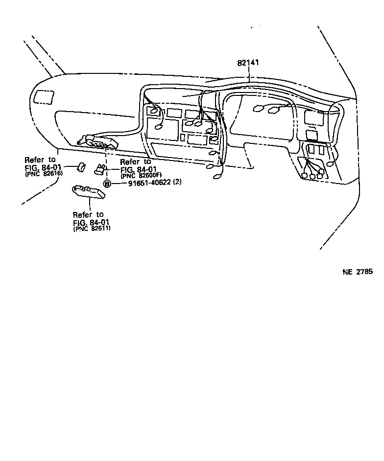  LITE TOWNACE TRUCK |  WIRING CLAMP